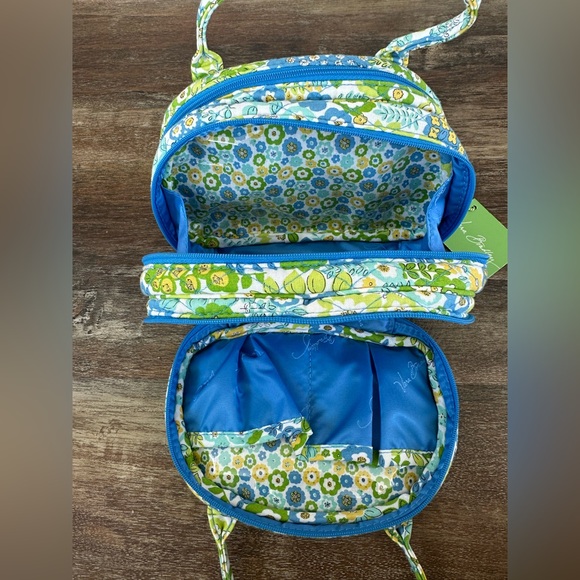 Vera Bradley Three to Get Ready Cosmetic Bag English Meadow - Picture 7 of 8